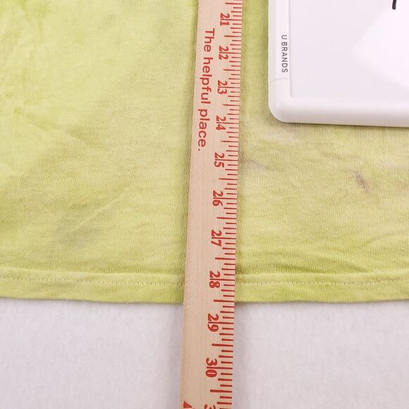 T-Rex Pullover Graphic Casual T Shirt Adult Mens Size Extra Large XL Yellow - Picture 8 of 9